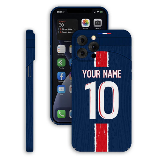 PSG LE PARISIEN Home Jersey Custom Cover Case for iPhone