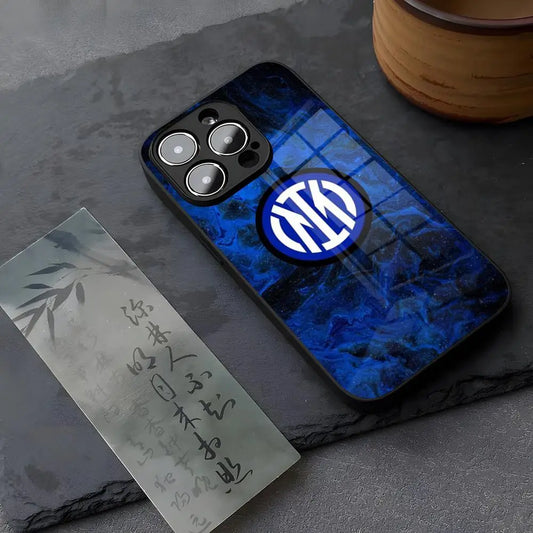 Inter Milan FC ES Phone Case Tempered Glass For iPhone H3