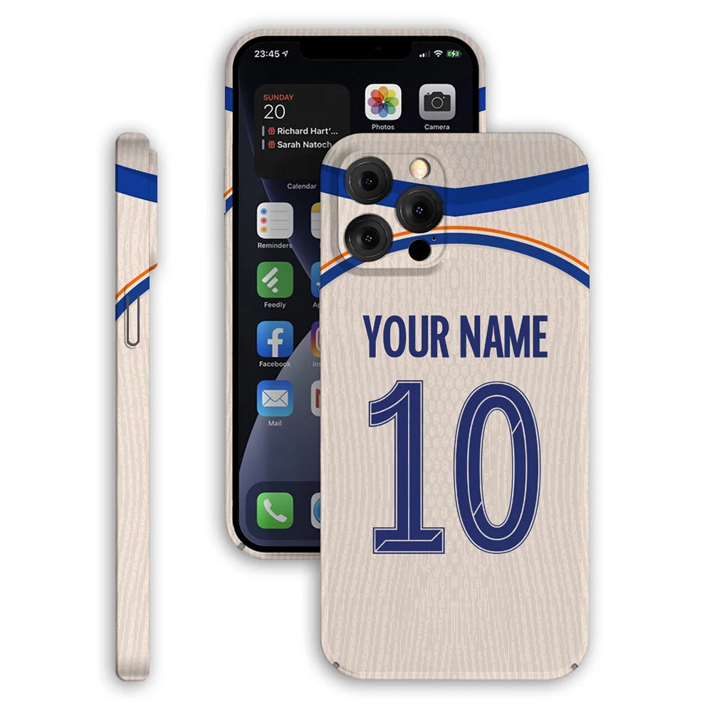 Chelsea Stamford Bridge Stadium BLUES Away Jersey Custom Cover Case for iPhone