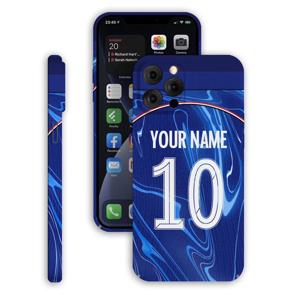 Chelsea Stamford Bridge Stadium BLUES Home Jersey Custom Cover Case for iPhone