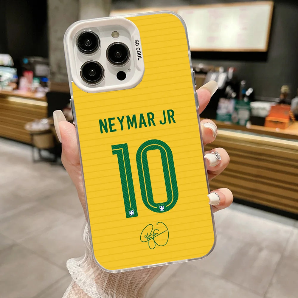 Neymar Jr. Brazil Number 10 Cell Phone Cases Cover For IPhone