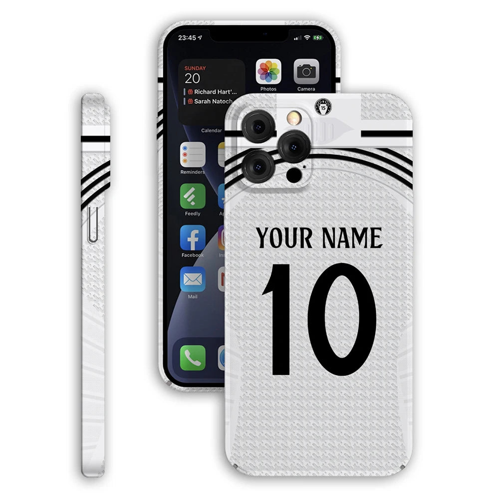 Real Madrid Bernabéu MERENGUES Home Jersey Custom Cover Case for iPhone