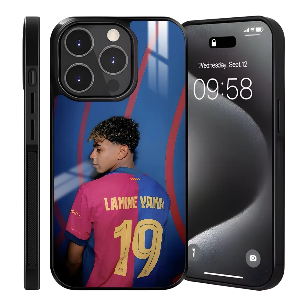 Lamine Yamal Barcelona Starboy 2 Edition Phone Case For iPhone Mini Magnetic Magsafe Wireless Charging Cover