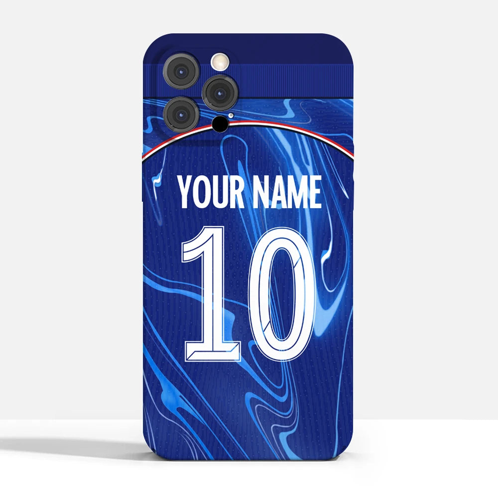 Chelsea Stamford Bridge Stadium BLUES Home Jersey Custom Cover Case for iPhone