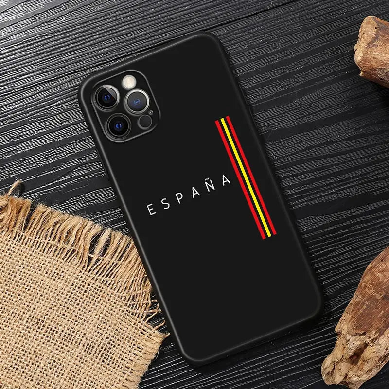 ESPANA Coat of Arms Spain Flag Funda For iphone Case Soft Cover