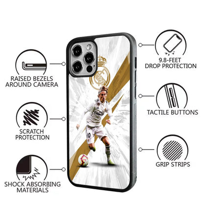 Luka Modric Real Madrid EC20 Phone Case For IPhone Magsafe Wireless Charging Cover