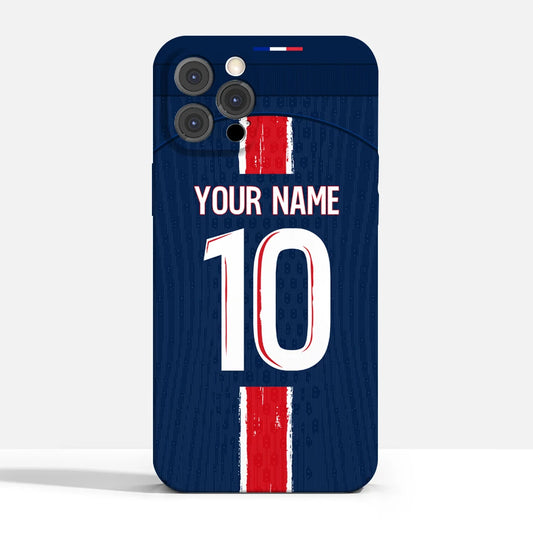 PSG LE PARISIEN Home Jersey Custom Cover Case for iPhone